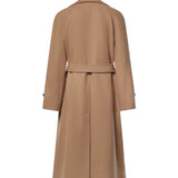 Cappotto doppiopetto in lana 27AL318 CAMMELLO ALISHEVA 