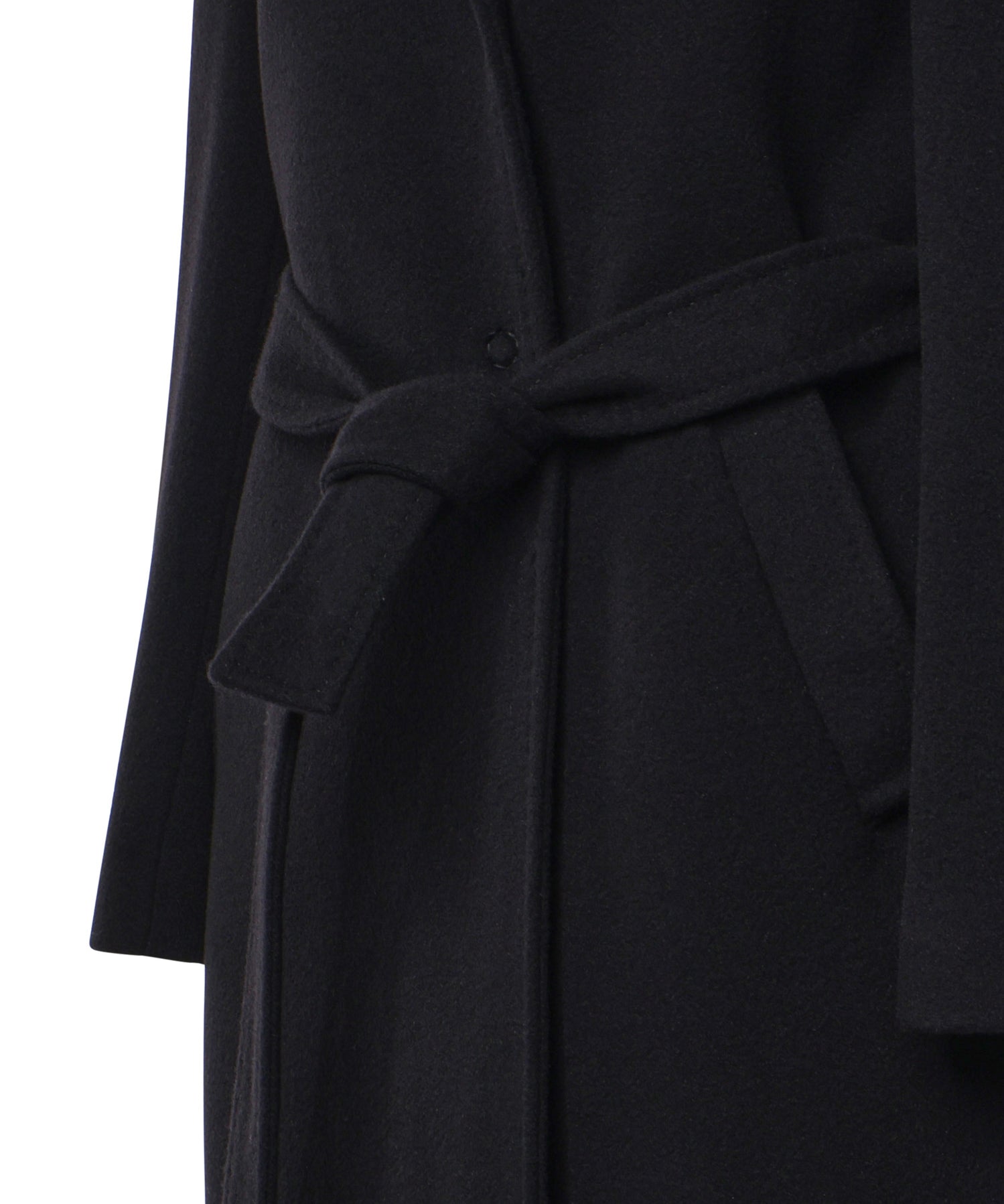 Cappotto in lana 27AL319 NERO ALISHEVA 