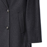 Cappotto doppiopetto in lana 27AL321 ANTRACITE ALISHEVA 