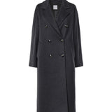 Cappotto doppiopetto in lana 27AL321 ANTRACITE ALISHEVA 