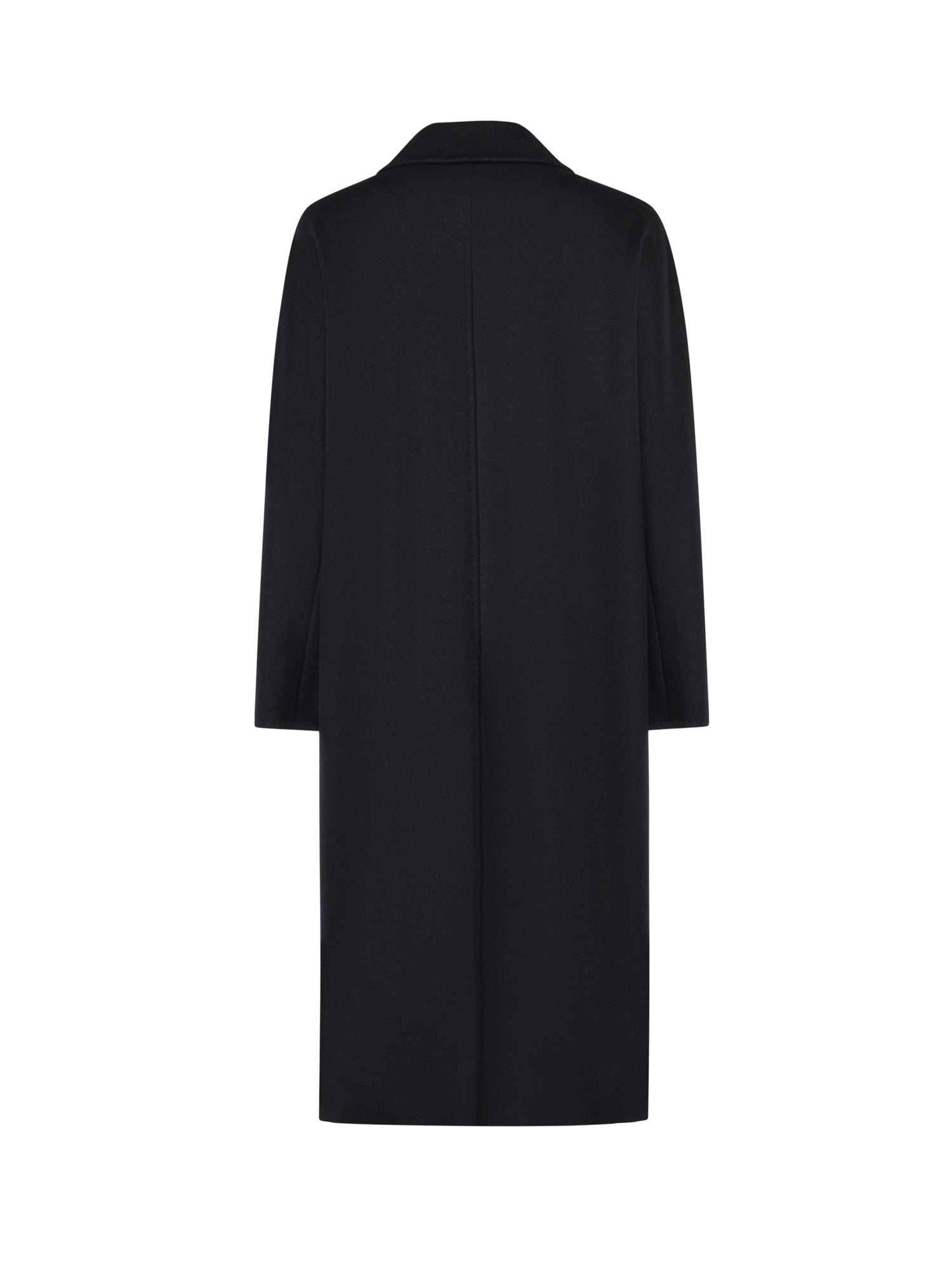 Cappotto doppiopetto in lana 27AL321 NERO ALISHEVA 