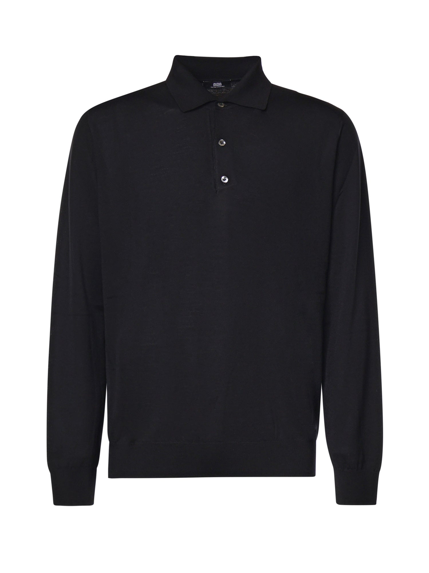 Polo in lana merino FE6314B 3002 ALPHA STUDIO 