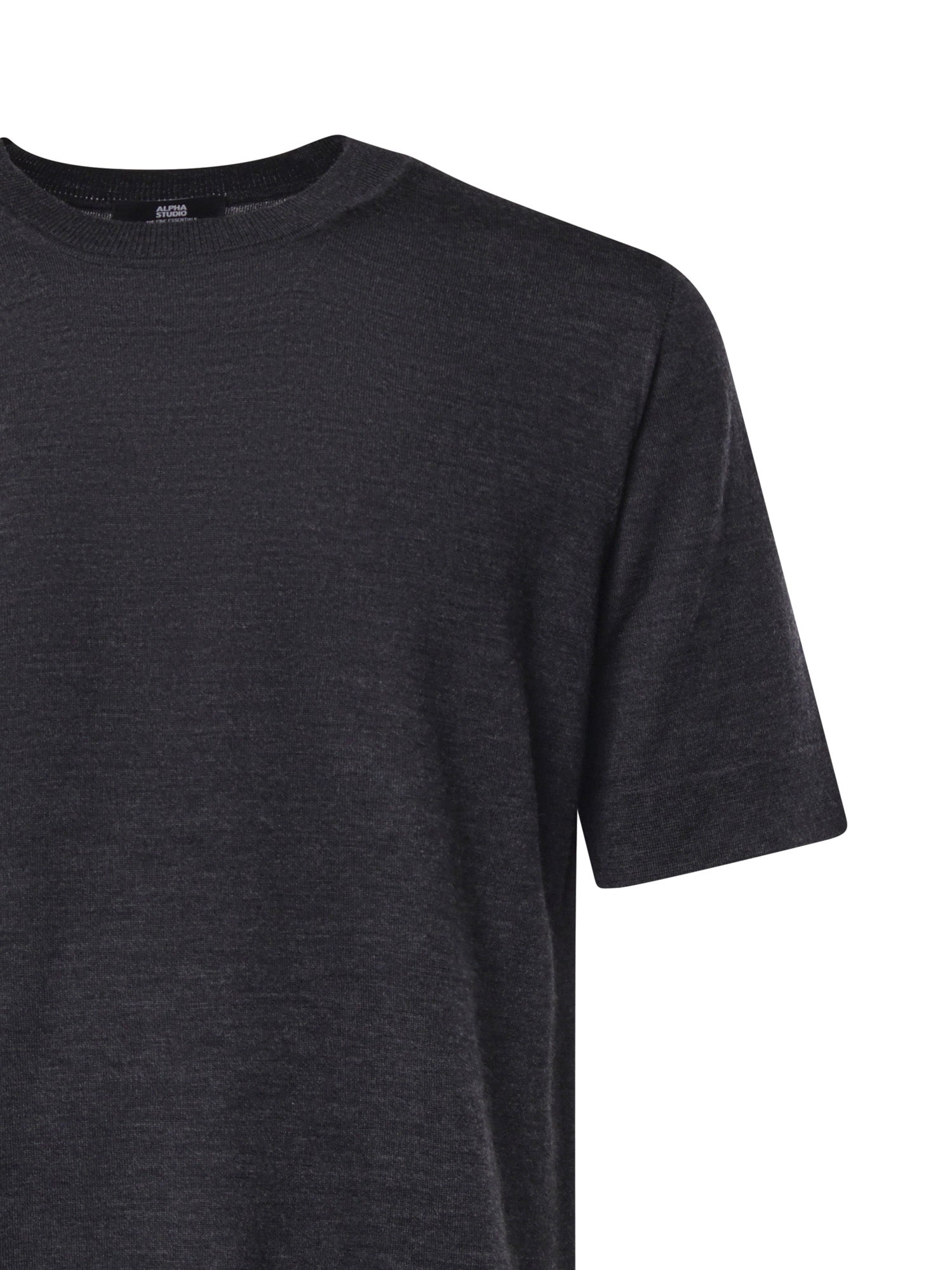 T-shirt in lana merino FE6315C 3005 ALPHA STUDIO 