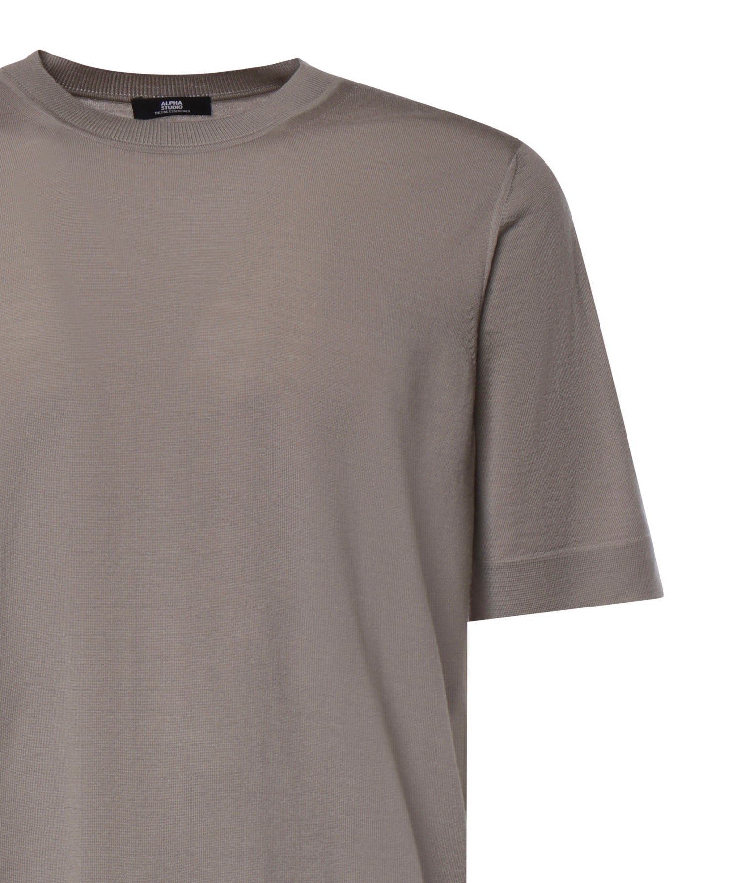T-shirt in lana merino FE6315C 3006 ALPHA STUDIO 