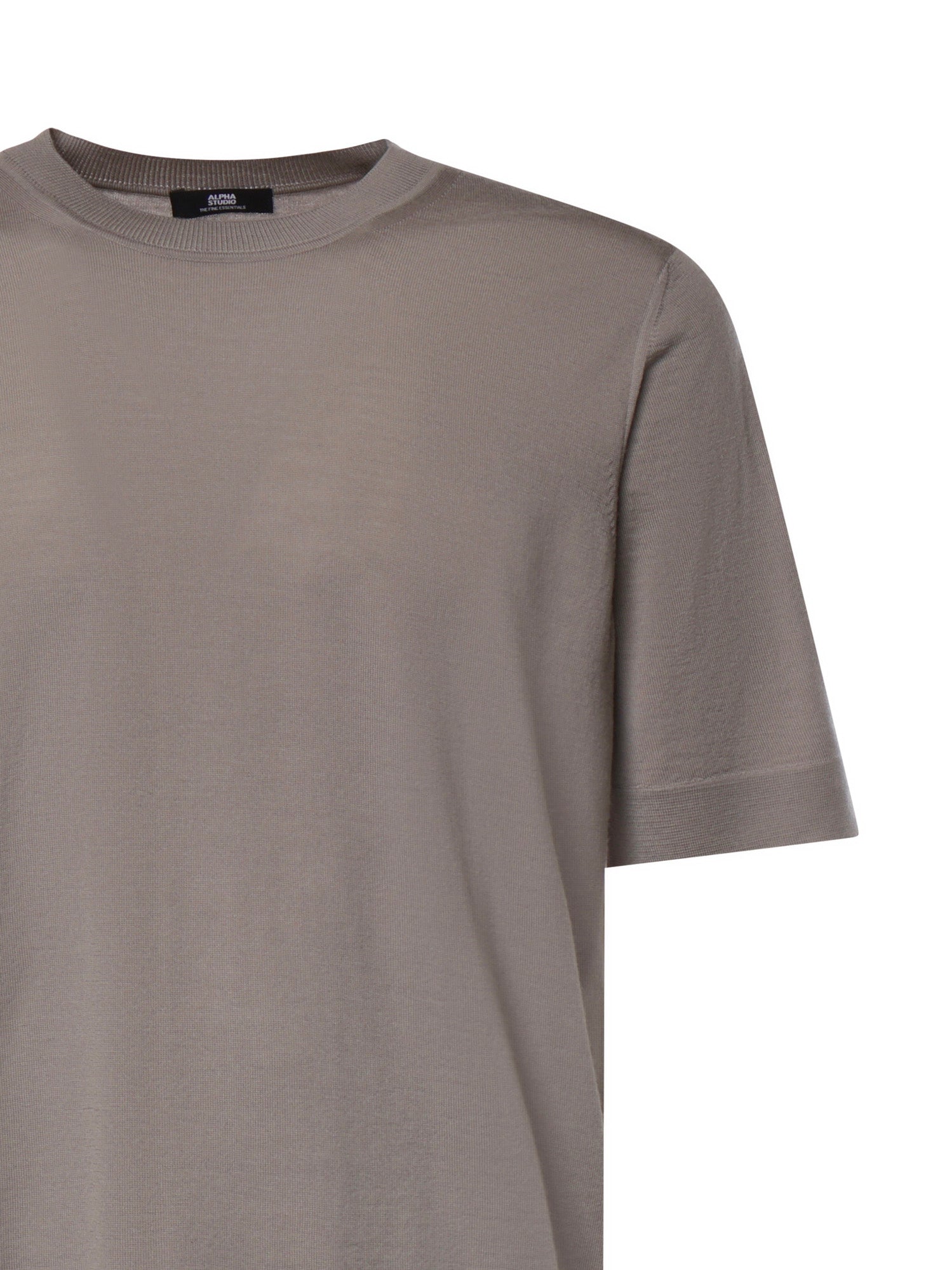 T-shirt in lana merino FE6315C 3006 ALPHA STUDIO 