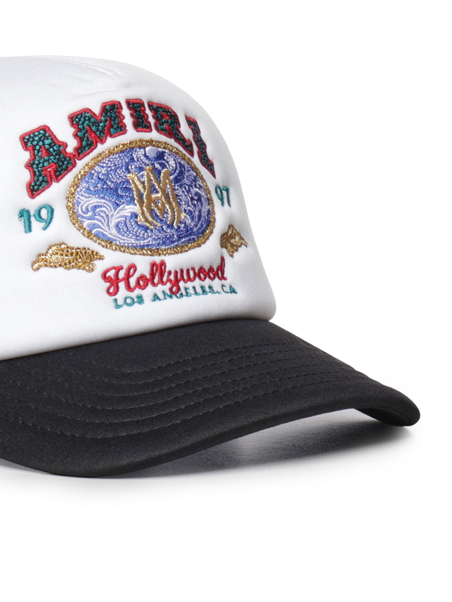 Cappello da baseball con logo AM426HE016 0002 AMIRI 