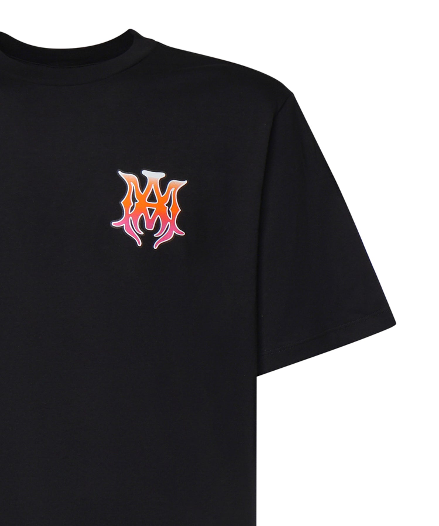 T-shirt con logo in cotone AMTOJR1170 001 AMIRI 