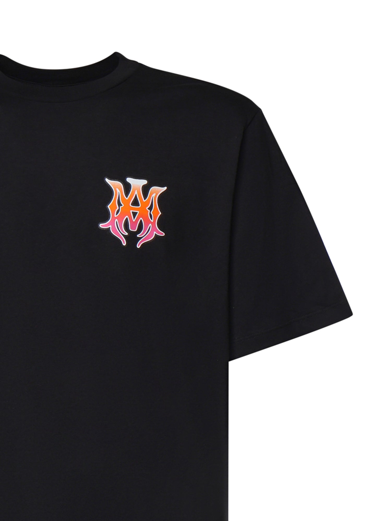 T-shirt con logo in cotone AMTOJR1170 001 AMIRI 