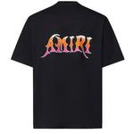 T-shirt con logo in cotone AMTOJR1170 001 AMIRI 