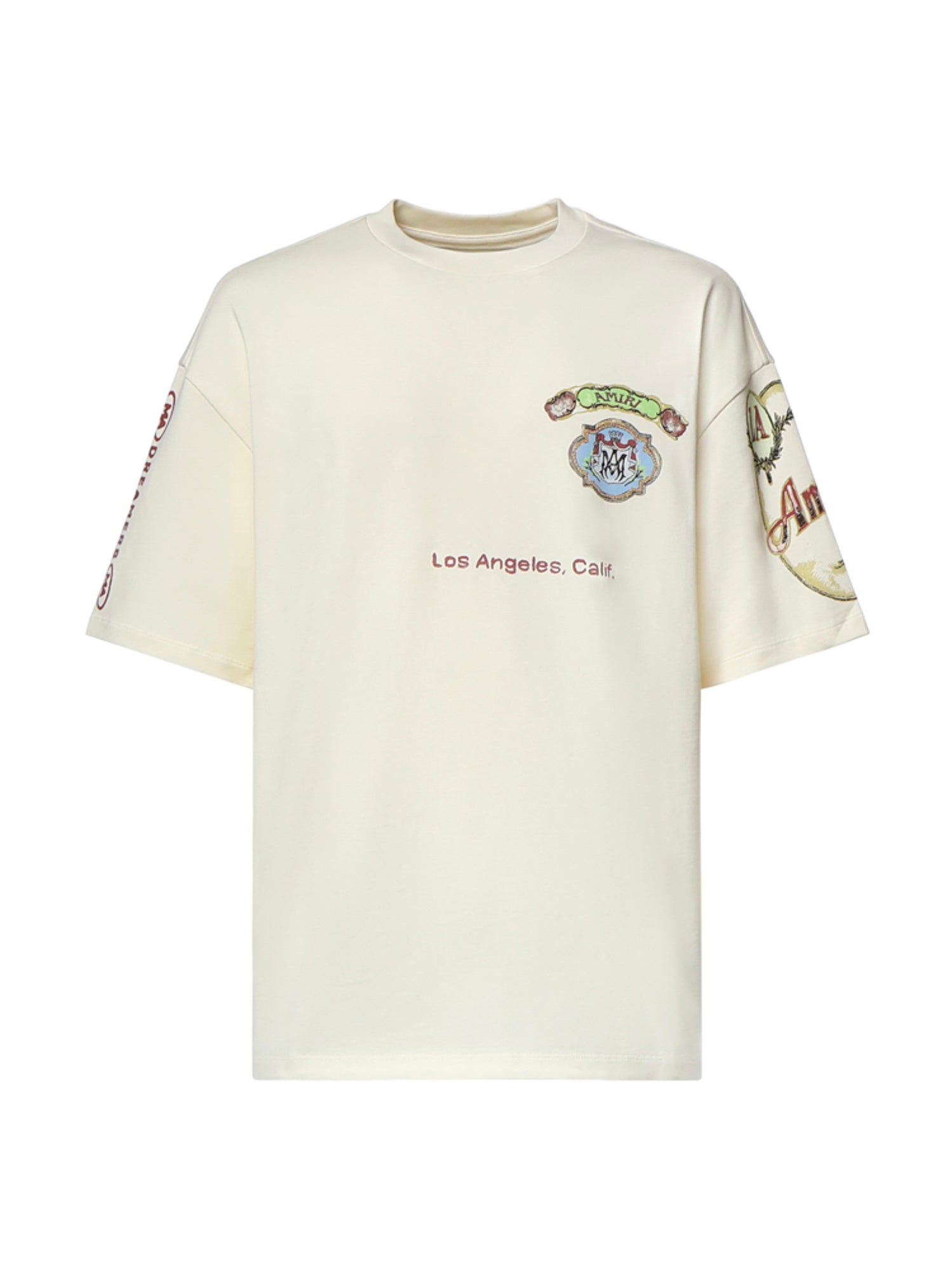 T-shirt con logo in cotone AMTOJR1174 127 AMIRI 