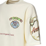 T-shirt con logo in cotone AMTOJR1174 127 AMIRI 