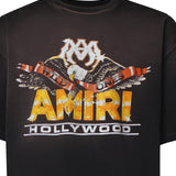 T-shirt con logo in cotone<BR/> AMTOJR1200 001 AMIRI 