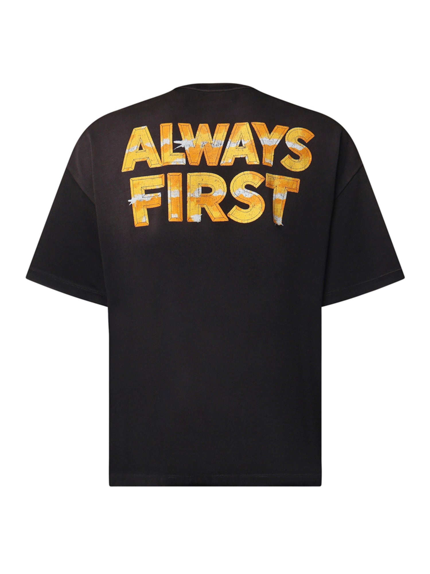 T-shirt con logo in cotone<BR/> AMTOJR1200 001 AMIRI 