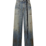 Jeans Kedar in denim B0014472 FA787053 ANN DEMEULEMEESTER 