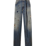 Jeans Evan in denim B0014473 FA787053 ANN DEMEULEMEESTER 