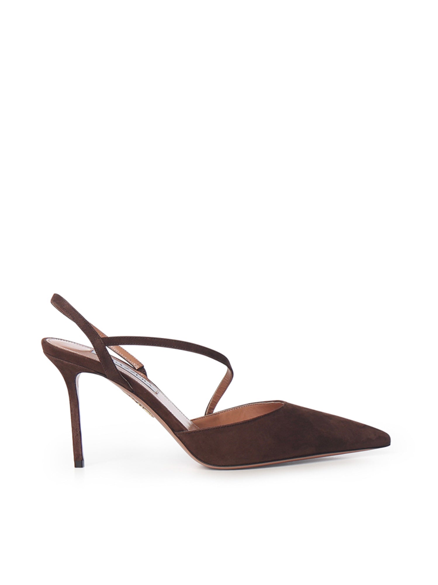 Pumps Dynasty in suede DYNMIDP0 SUEESP AQUAZZURA 