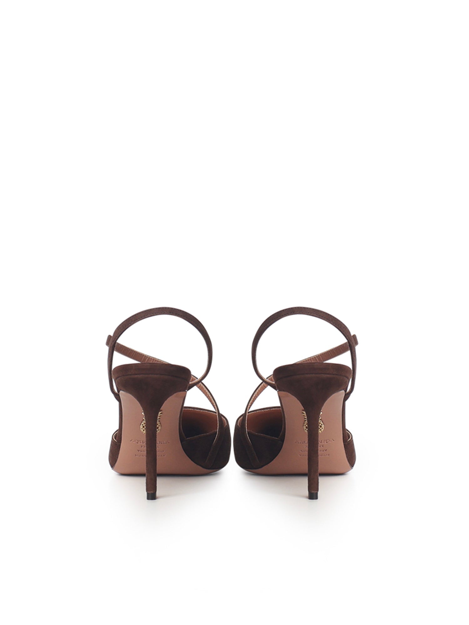 Pumps Dynasty in suede DYNMIDP0 SUEESP AQUAZZURA 