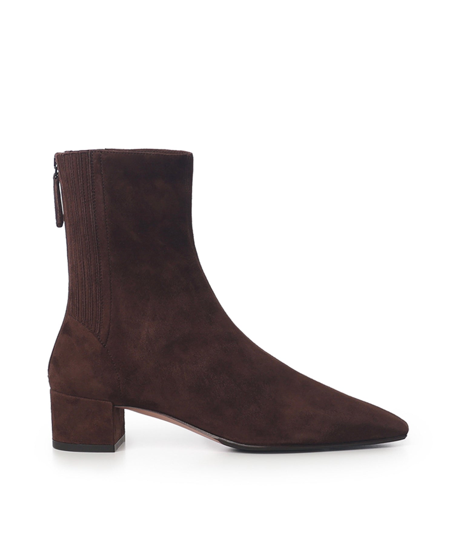 Stivaletti Saint Honore in suede SHOMIDB8 SUEESP AQUAZZURA 