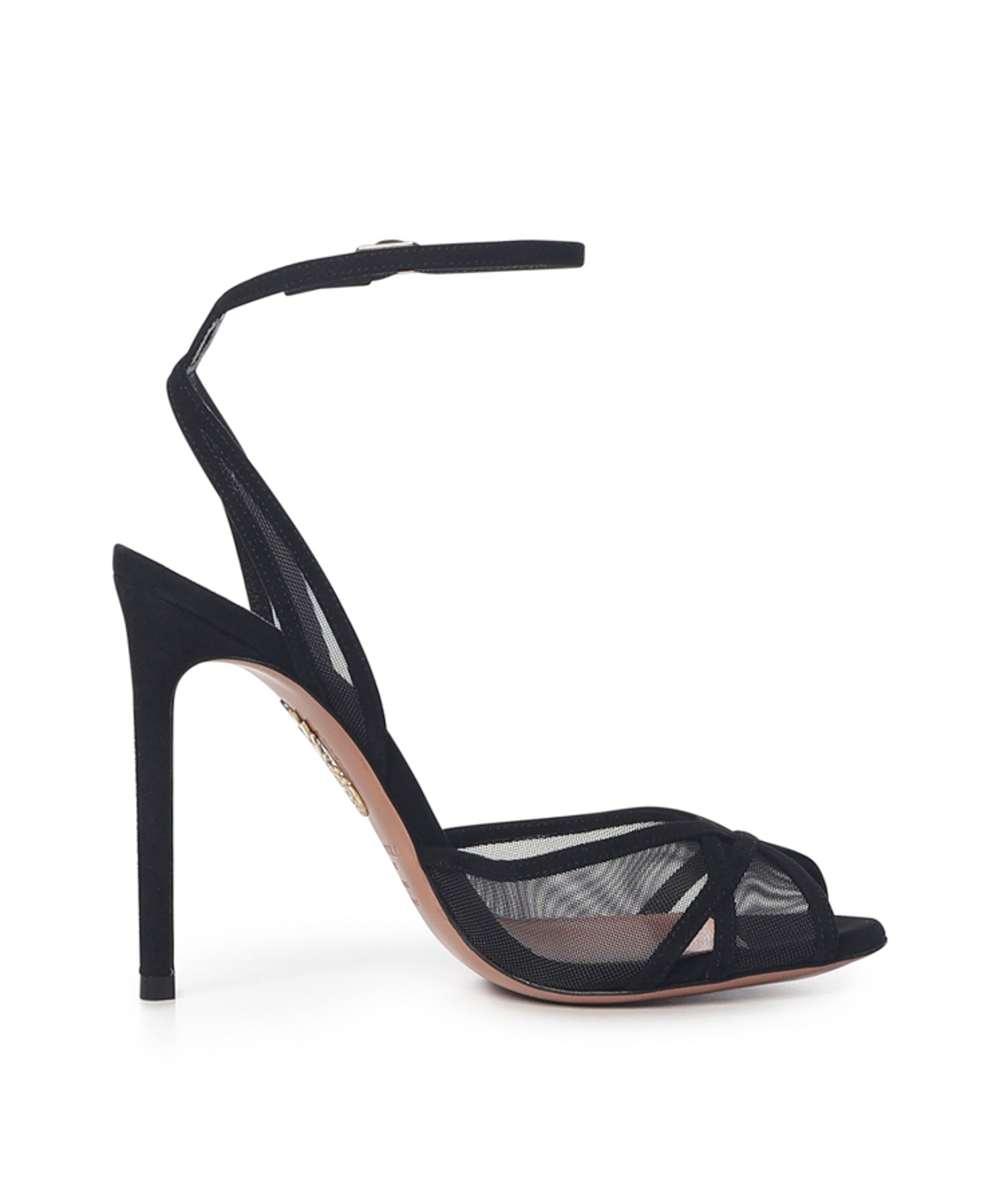 Sandali Shear in suede e mesh SSHHIGS0 SFE000 AQUAZZURA 