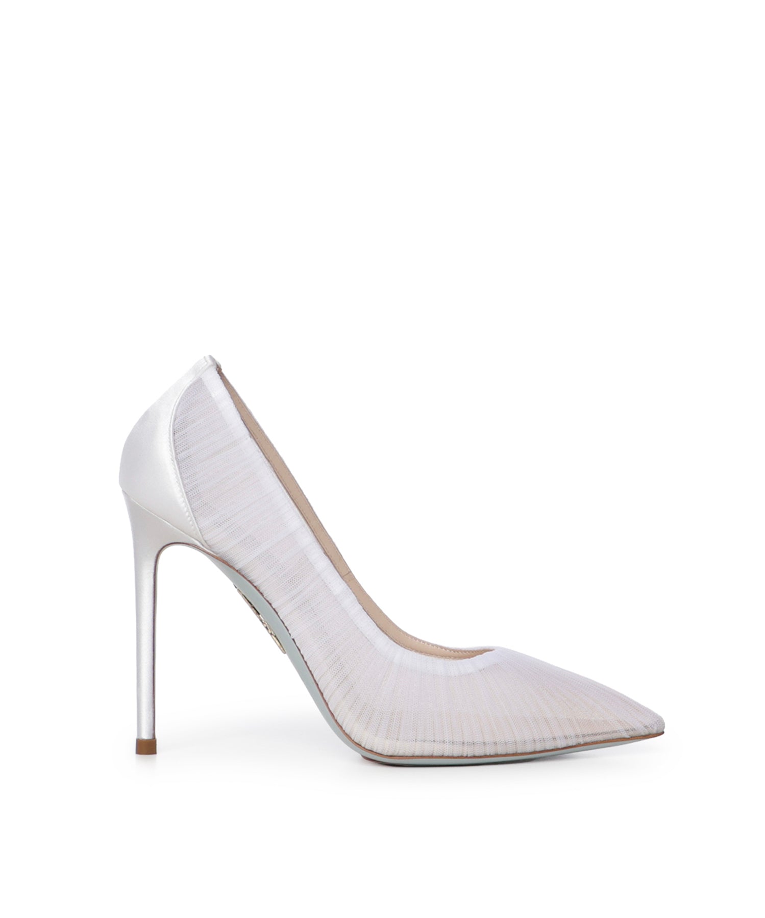 Pumps Voile in mesh e raso VLEHIGBR TSTFFF AQUAZZURA 