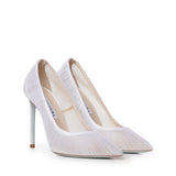 Pumps Voile in mesh e raso VLEHIGBR TSTFFF AQUAZZURA 