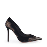 Pumps Meadow in velluto con pizzo VMWHIGP0 VLL000 AQUAZZURA 