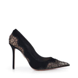 Pumps Meadow in velluto con pizzo VMWHIGP0 VLL000 AQUAZZURA 