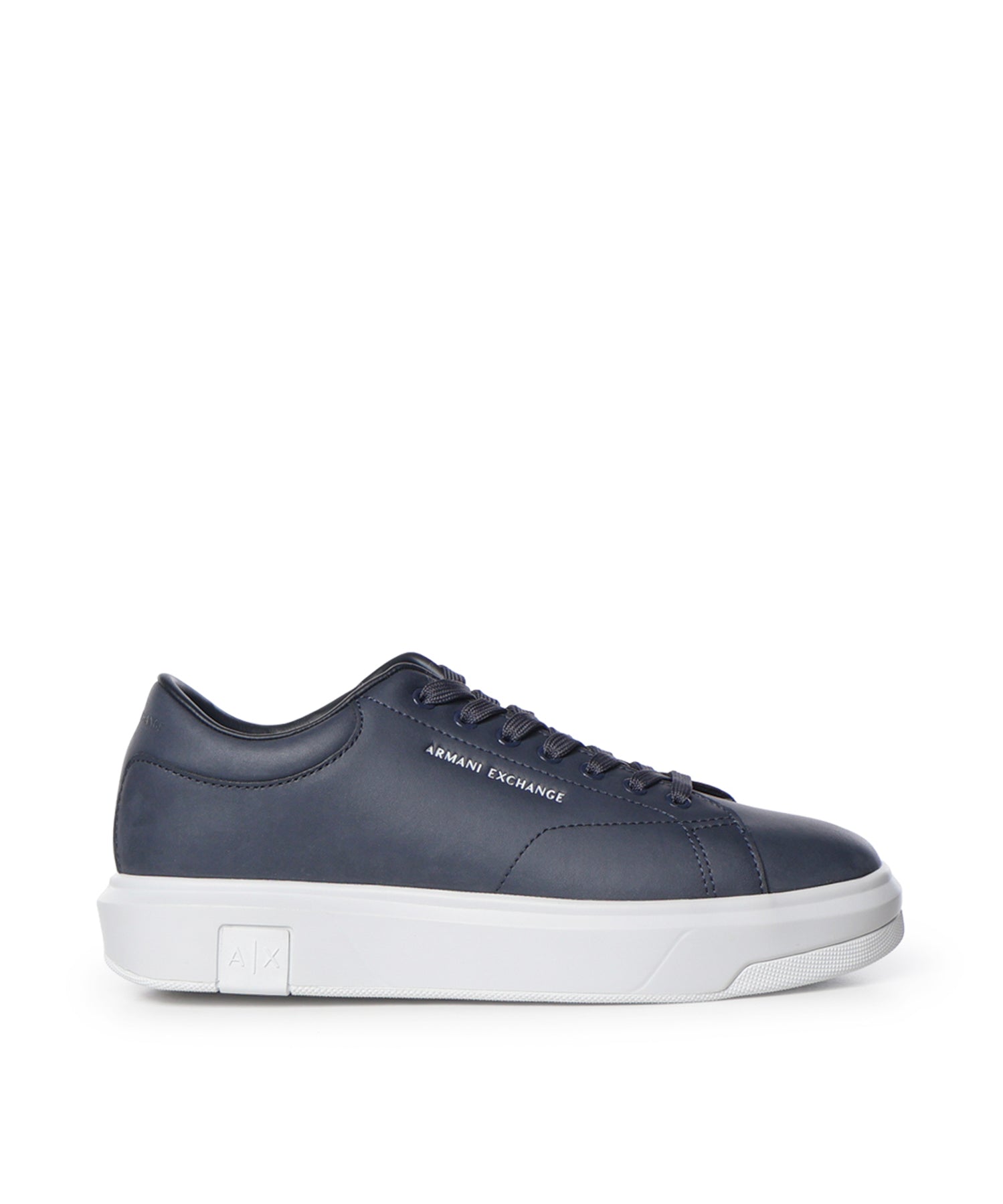 Sneaker in pelle con logo XUX123 XV53400285 ARMANI EXCHANGE 