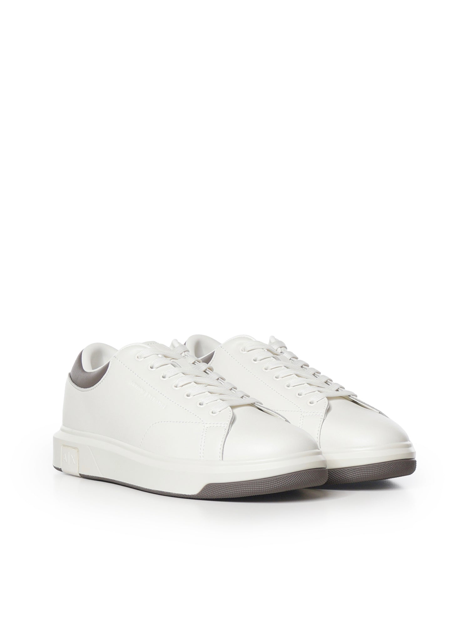 Sneaker in pelle con logo XUX123 XV534M0426 ARMANI EXCHANGE 