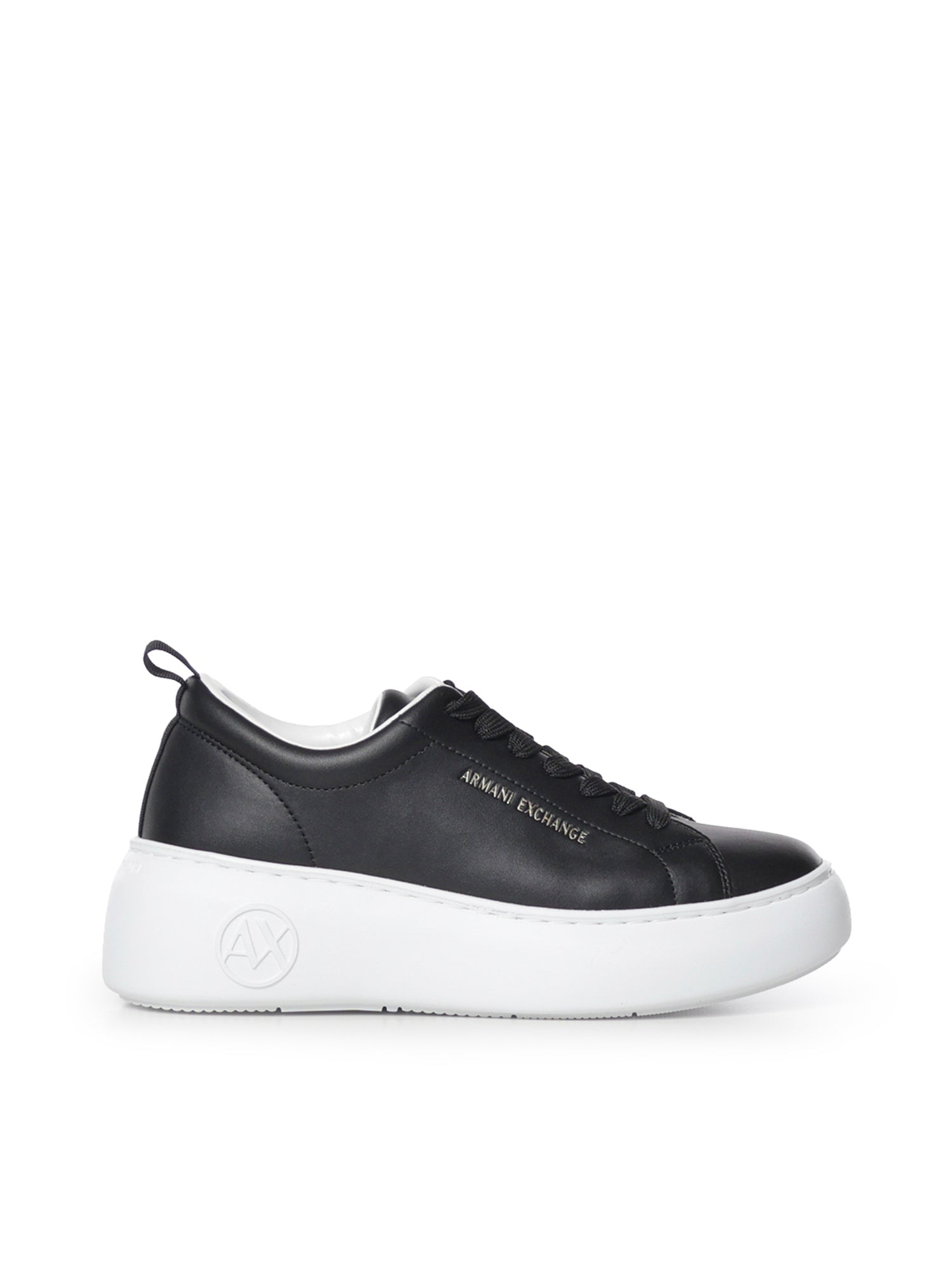 Sneaker in pelle con logo XW002790 AF11912UC001 ARMANI EXCHANGE 