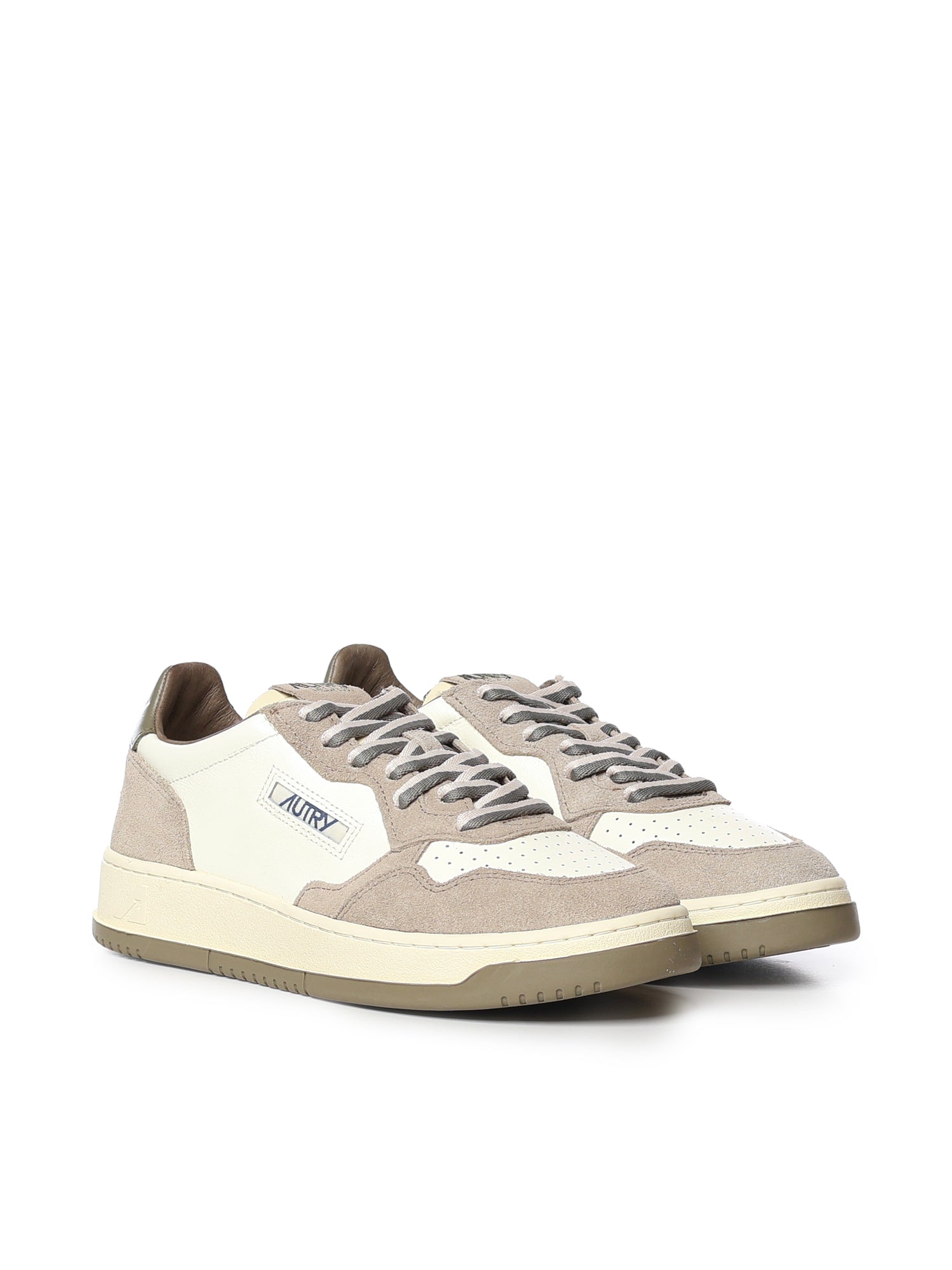 Sneaker Medalist low in pelle e suede AULM BW07 AUTRY 