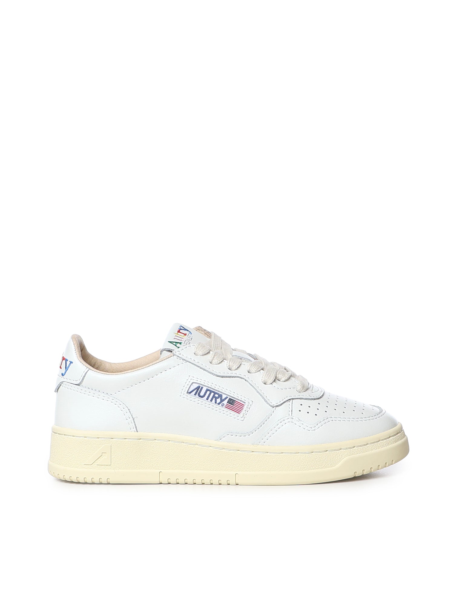 Sneaker Medalist low in pelle<BR/> AULW BG01 AUTRY 