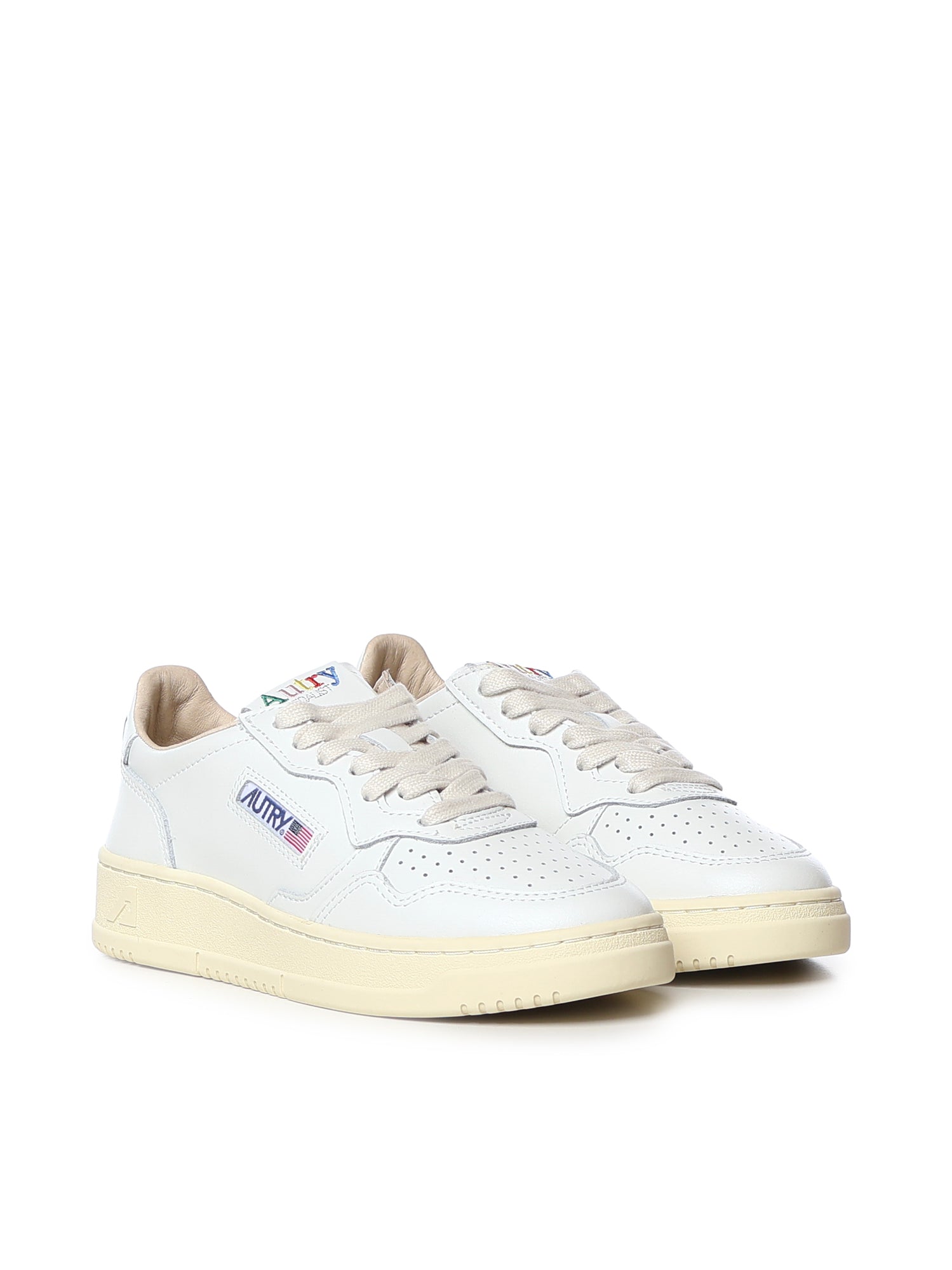 Sneaker Medalist low in pelle<BR/> AULW BG01 AUTRY 