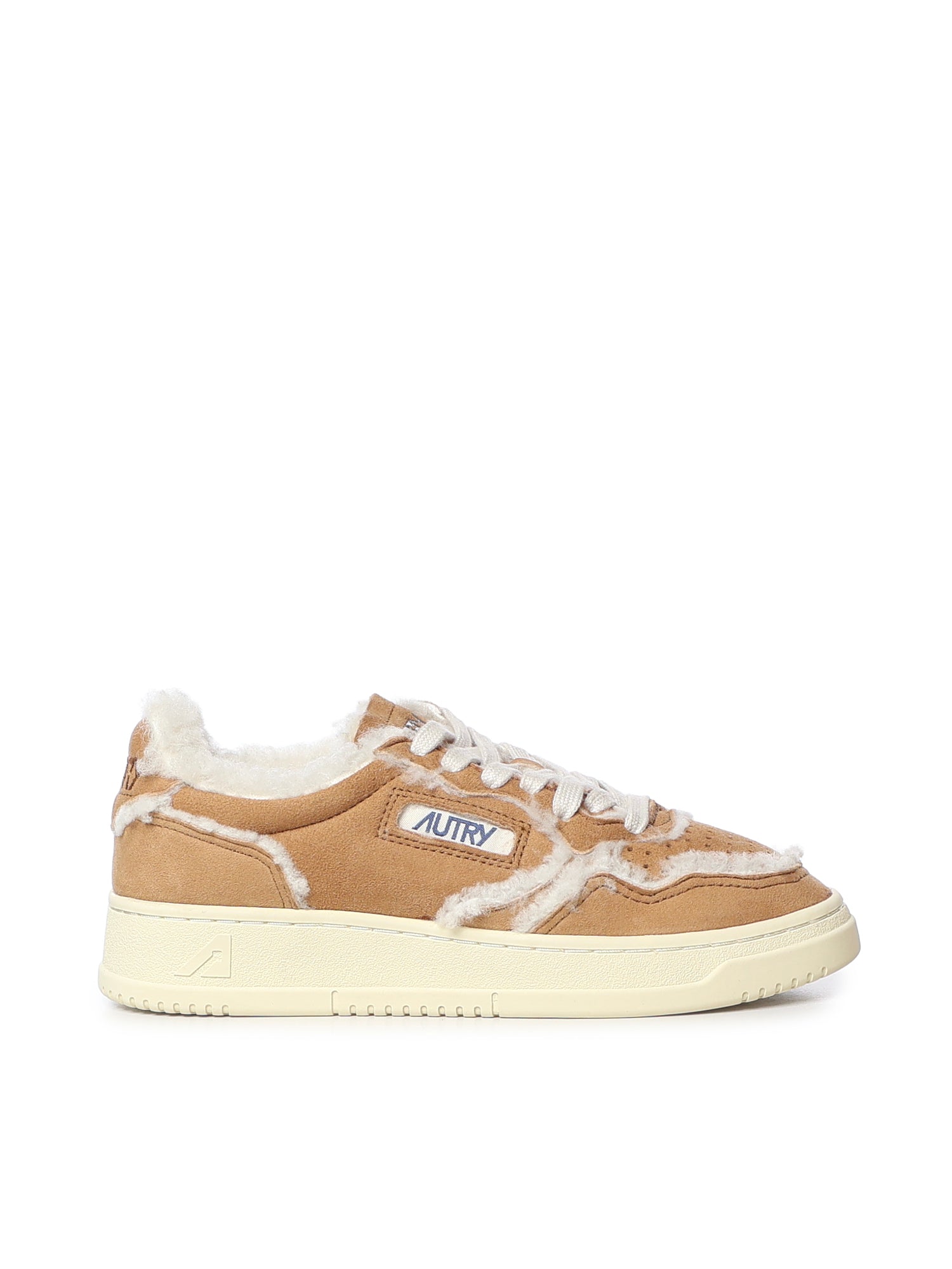 Sneakers Medalist Low in suede e shearling AULW GX01 AUTRY 