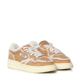 Sneakers Medalist Low in suede e shearling AULW GX01 AUTRY 