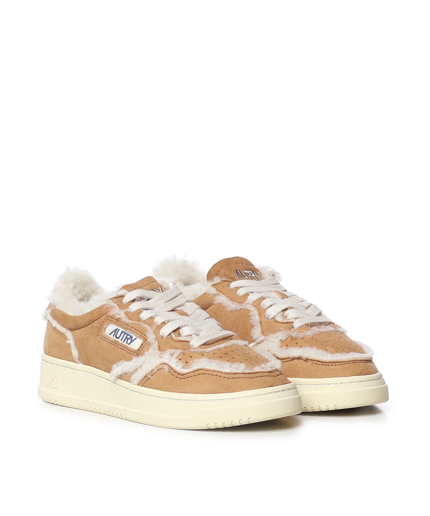 Sneakers Medalist Low in suede e shearling AULW GX01 AUTRY 