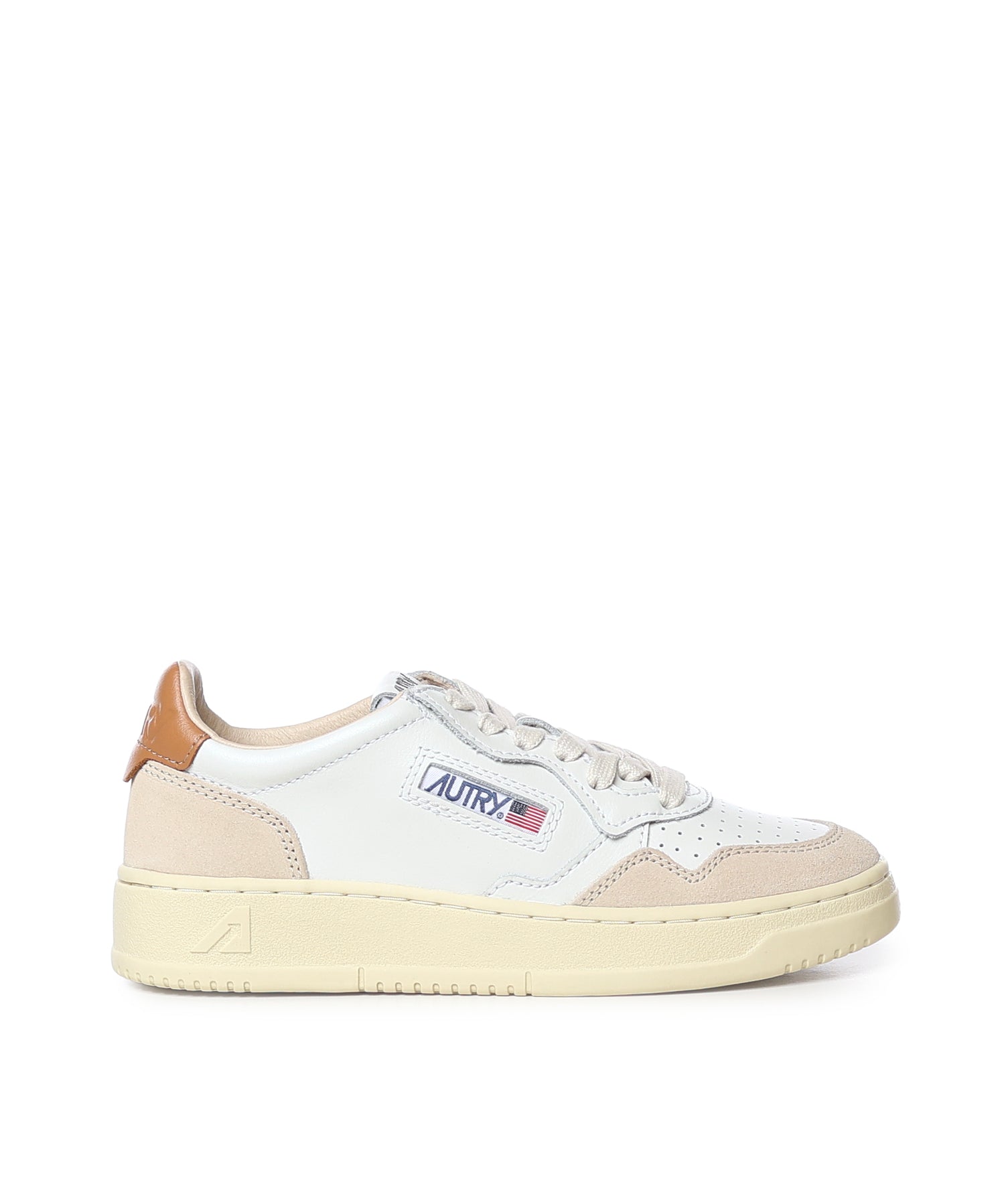 Sneaker Medalist low in pelle e suede AULW LS16 AUTRY 