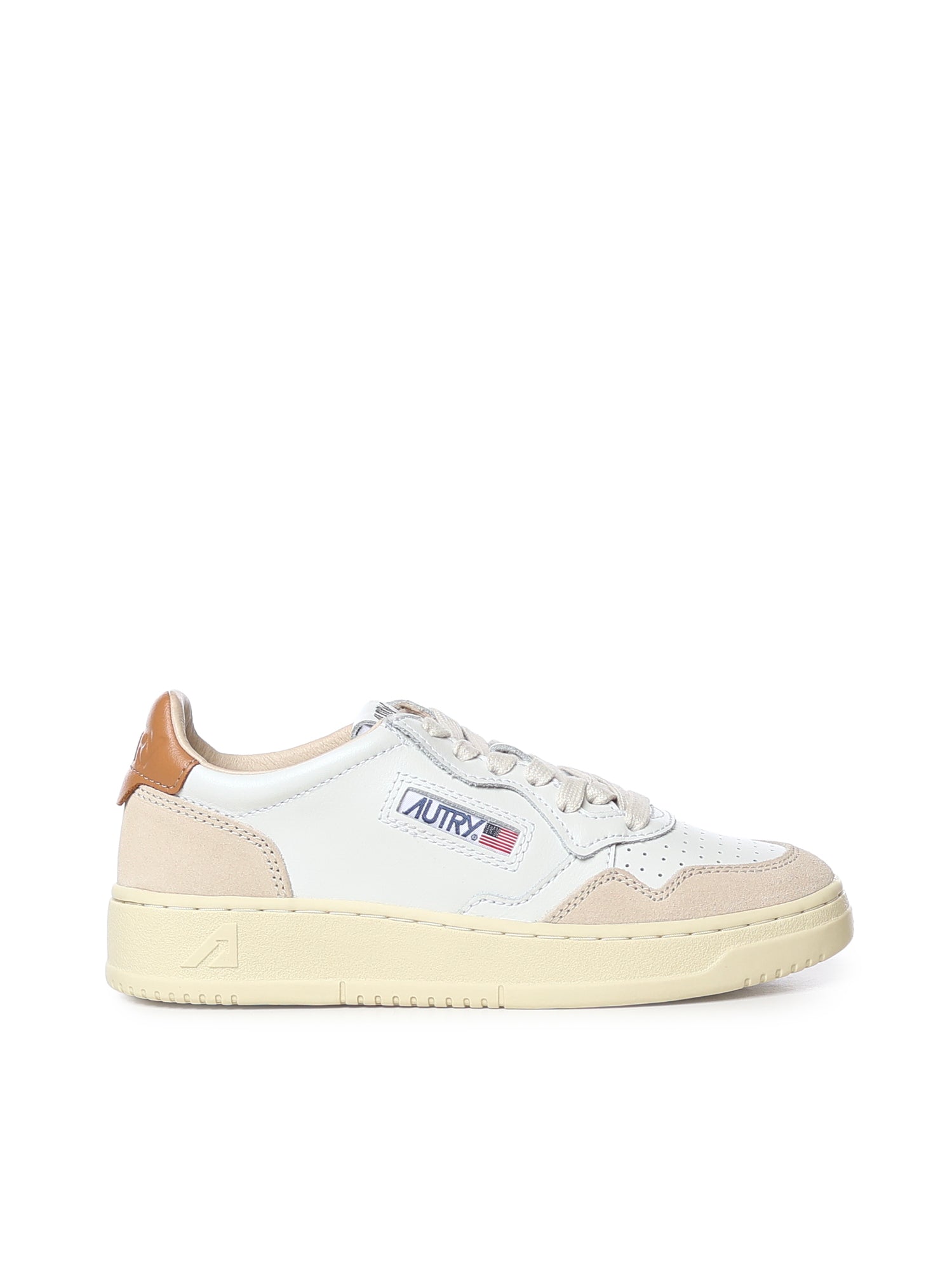 Sneaker Medalist low in pelle e suede AULW LS16 AUTRY 