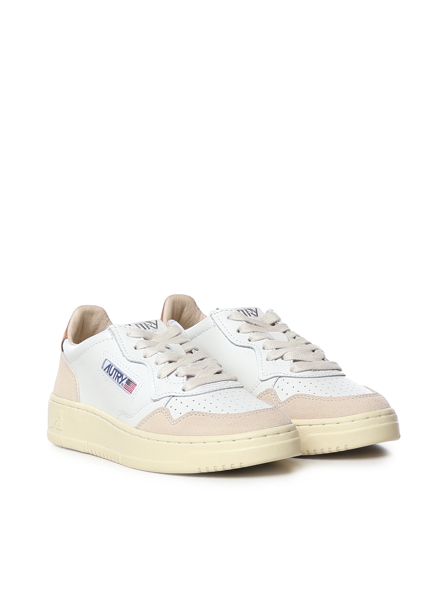 Sneaker Medalist low in pelle e suede AULW LS16 AUTRY 