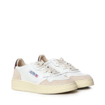 Sneaker Medalist low in pelle e suede<BR/> AULW LS18 AUTRY 