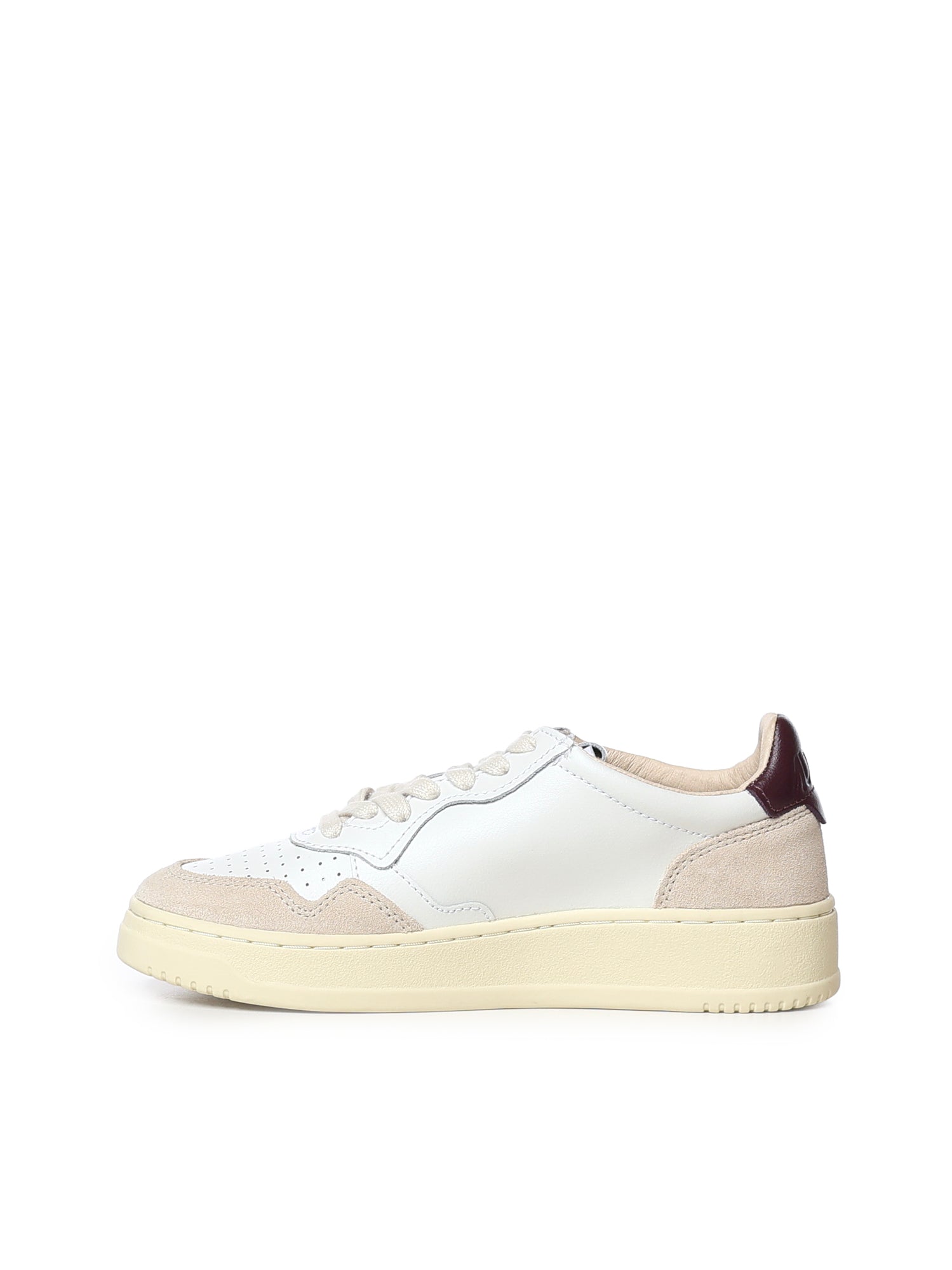 Sneaker Medalist low in pelle e suede<BR/> AULW LS18 AUTRY 