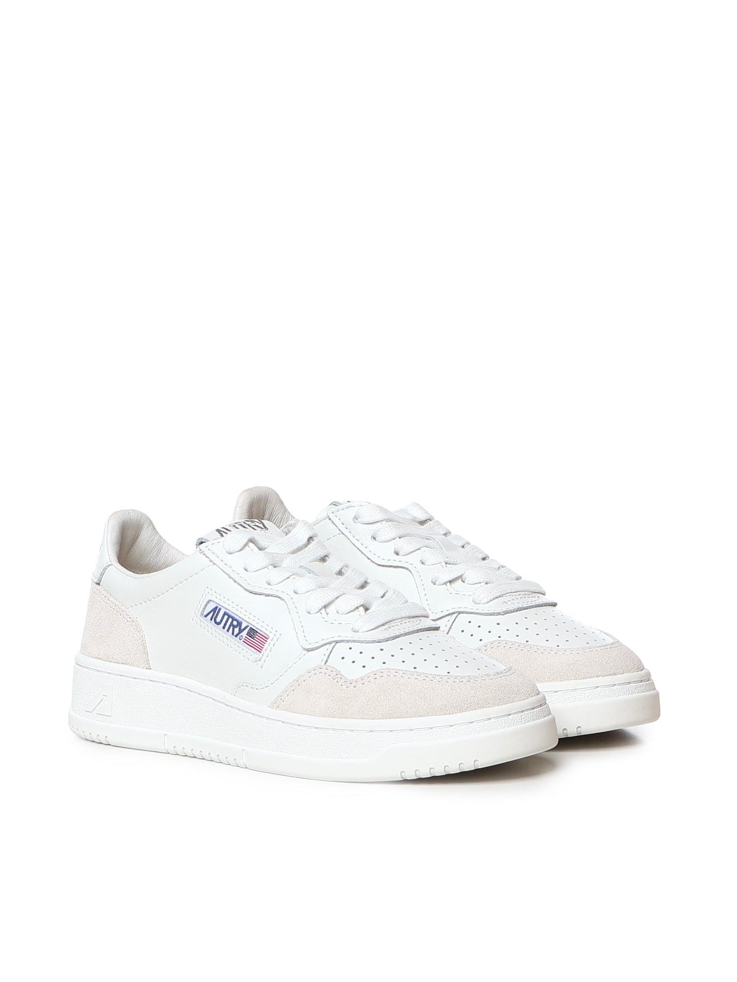 Sneaker Medalist low in pelle e suede AULW LS30 AUTRY 