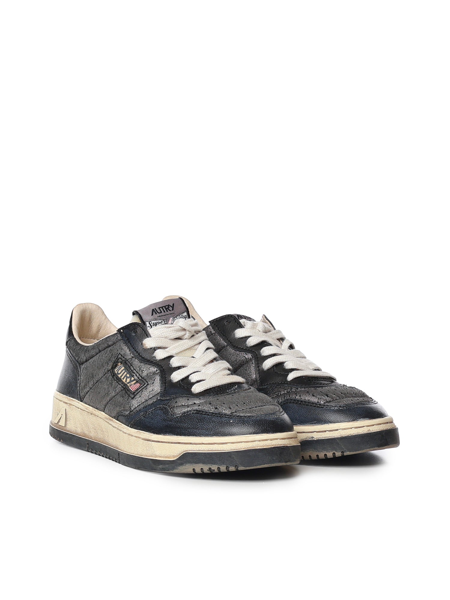 Sneakers Super Vintage Low in pelle AVLM AD03 AUTRY 