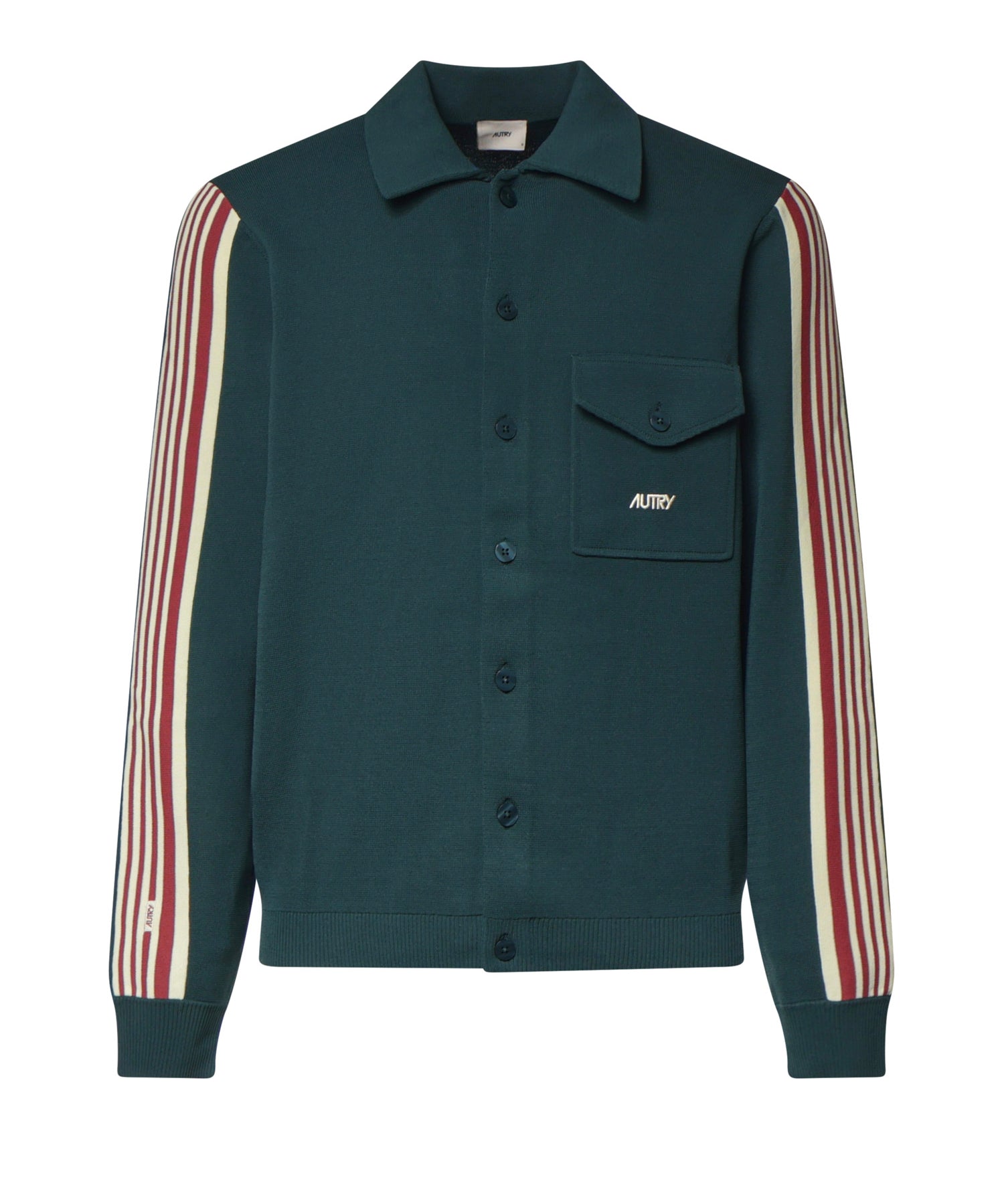 Overshirt in viscosa lavorata a maglia JAPM 026F AUTRY 