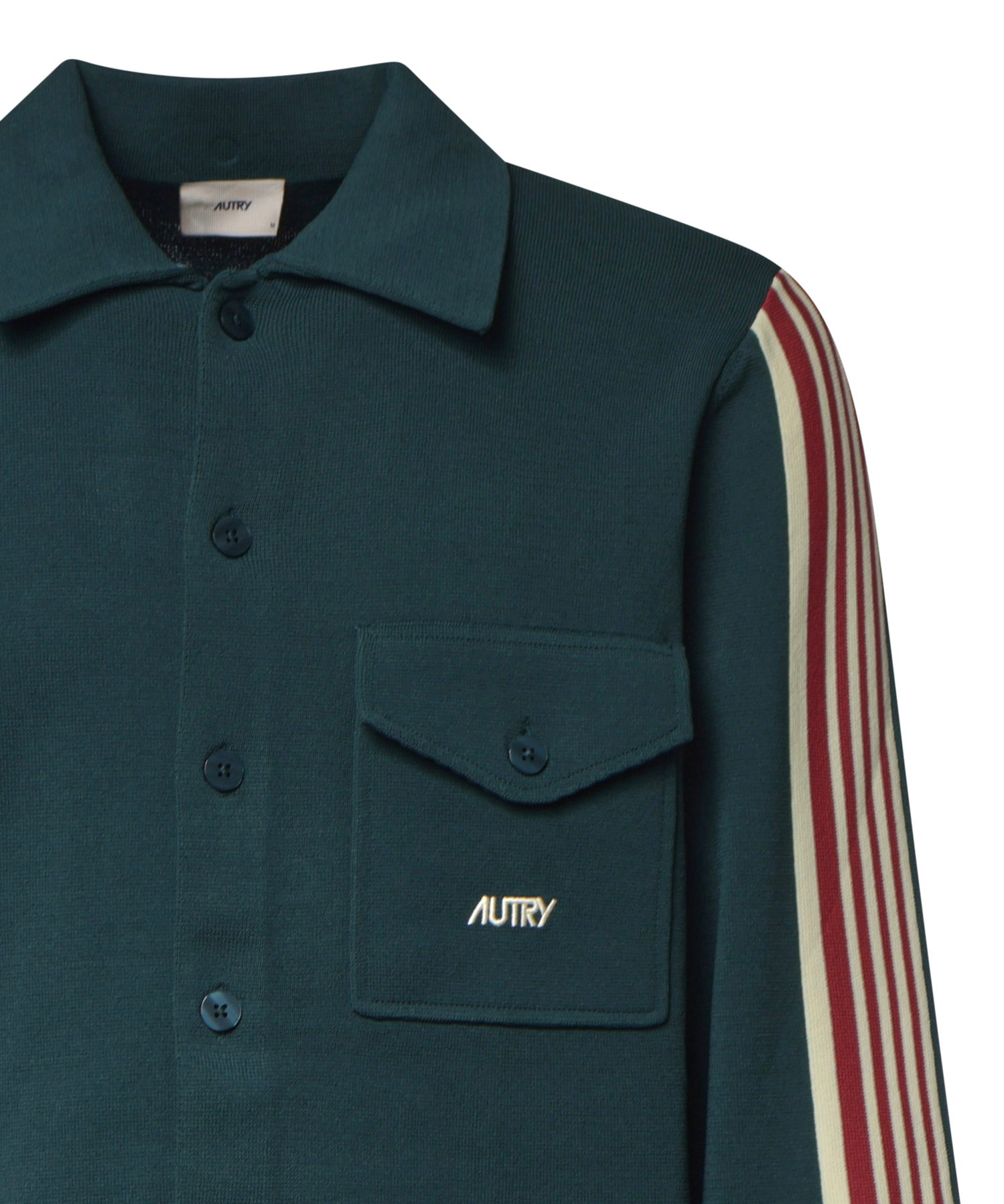 Overshirt in viscosa lavorata a maglia JAPM 026F AUTRY 