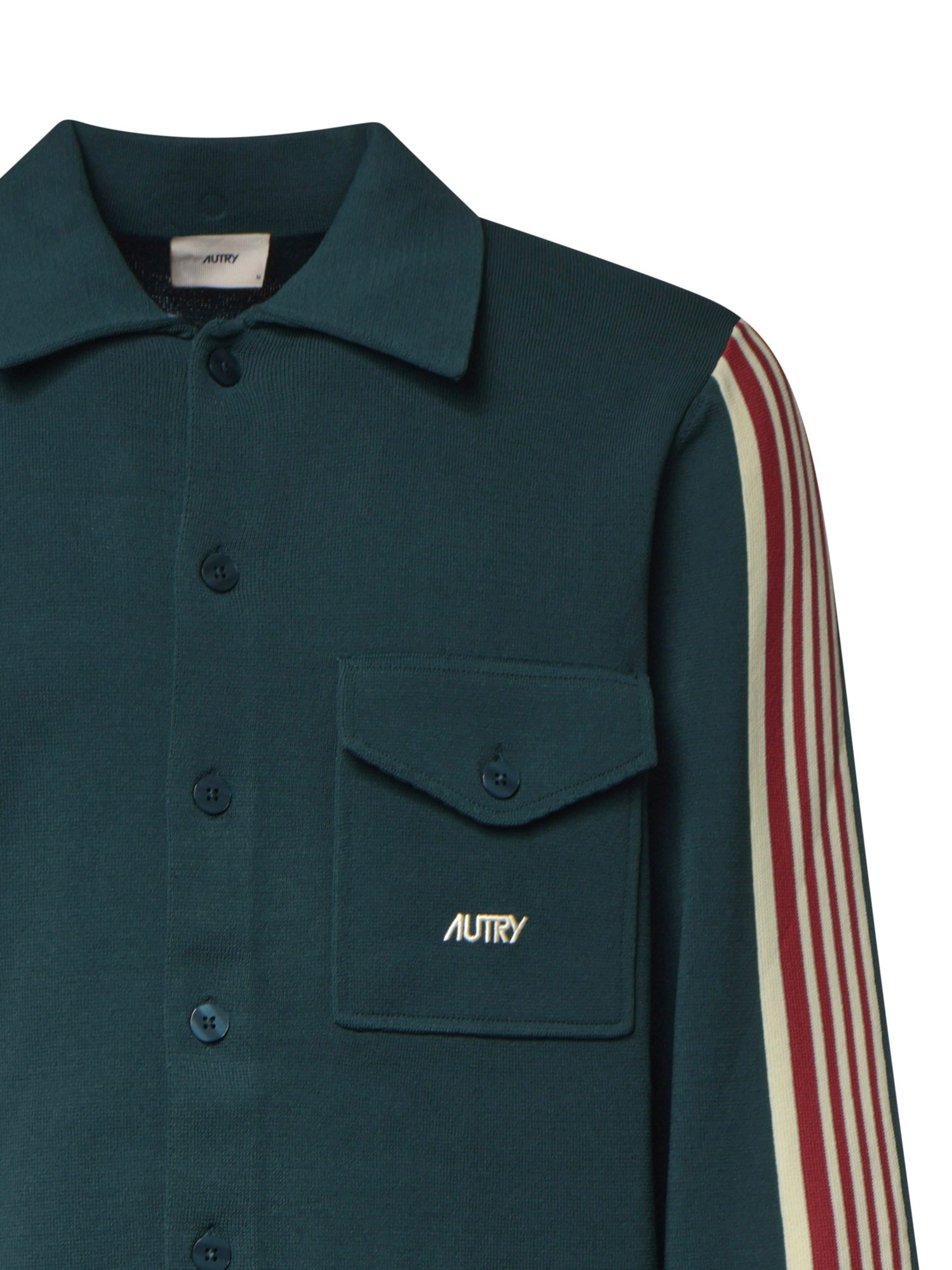 Overshirt in viscosa lavorata a maglia JAPM 026F AUTRY 