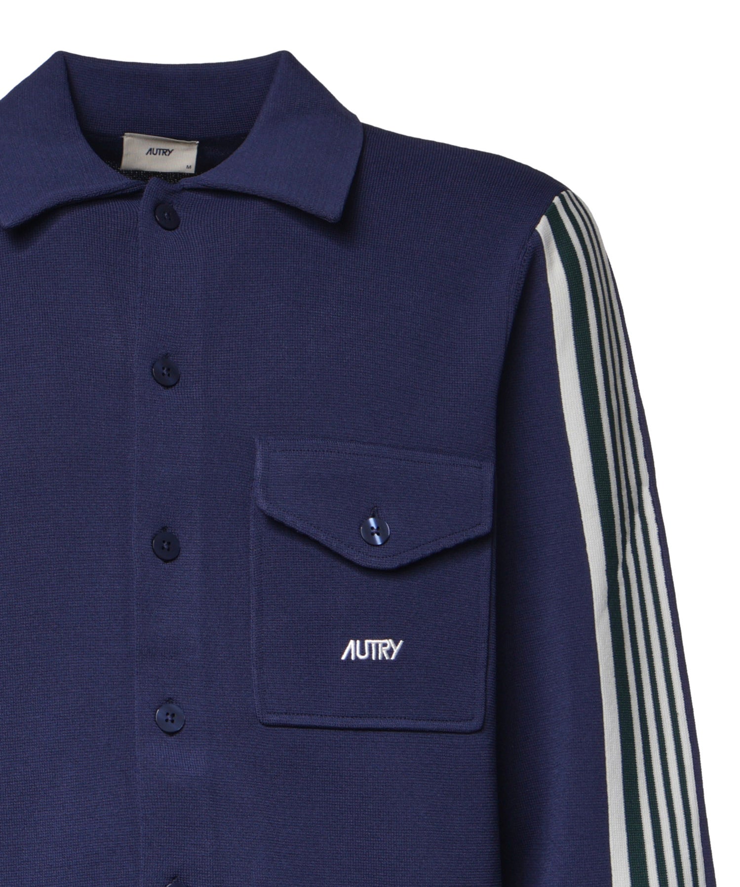 Overshirt in viscosa lavorata a maglia JAPM 026T AUTRY 