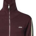 Giacca in viscosa lavorata a maglia con logo JAPW 028R AUTRY 