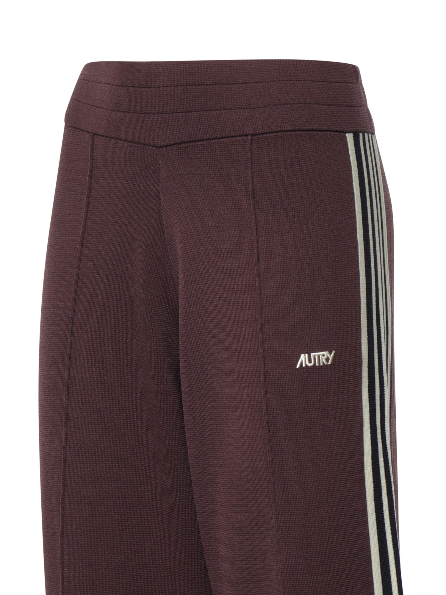 Pantalone jogger in viscosa lavorato a maglia PAPW 029R AUTRY 
