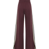 Pantalone jogger in viscosa lavorato a maglia PAPW 029R AUTRY 